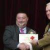 Profesorul de istorie Petrică Ciocan, premiat de șeful Statului Major al Forțelor Terestre, ...