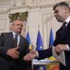 Breaking - Preşedintele PNL Nicolae Ciucă-discuţii cu premierul Ciolacu la Palatul Victoria