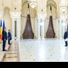 FOTO Gestul simbolic făcut de Klaus Iohannis față de ambasadorul Rusiei, fix în ziua în care CSAT a decis înarmarea Ucrainei