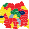 HARTĂ Rezultatele alegerilor locale: PSD domină scena. PNL, rezultat peste așteptările liderilor