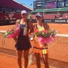Irina Bara şi Andreea Mitu au câştigat turneul de la Biarritz la dublu