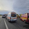 Planul roșu a fost activat în Sibiu: O mașină și un microbuz plin cu copii s-au izbit în plin pe DN1