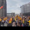 VIDEO A început sărbătoarea la Koln! Fanii români au cântat imnul Deşteaptă-te, române şi au dansat pe acordurile melodiei Ciuleandra
