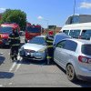 VIDEO: ACCIDENT RUTIER la Alba Iulia. Impact între două autoturisme