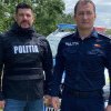 VIDEO: Cum au salvat doi polițiști din Alba, viața unui șofer care a căzut cu mașina într-o râpă. Era dat dispărut de acasă