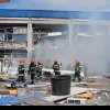 VIDEO: Explozie la un magazin Dedeman din Botoșani, urmată de incendiu. 7 persoane rănite: a fost activat PLANUL ROȘU