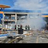 VIDEO/FOTO. Explozie puternică la magazinul Dedeman din Botoșani. 10 persoane au fost rănite