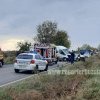 Accident la intersecția DN 1B cu drumul ce duce spre Monteoru