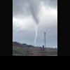 Mini tornadă filmată la Răscruci – VIDEO
