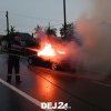 INCENDIU în Urișor, mașină în flăcări – FOTO