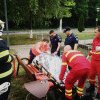 Un bărbat de 61 ani a căzut în Lacul Curiacul. A fost salvat!