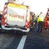 Accident grav, cu două victime, pe autostrada A1 Lugoj – Timișoara