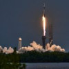 SpaceX a lansat racheta Starship din sudul Texasului, în cel de-al patrulea zbor de încercare