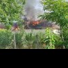 Incendiu pe strada Oituz: arde o casă