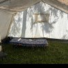 Au apărut corturi anti-caniculă la Reșița