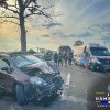 Dâmbovița: Trei persoane, printre care doi minori, răniți în accidentul în care au fost implicate patru mașini și o motocicletă