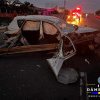 Dâmbovița: Un tânăr de 36 de ani, la un pas de moarte! Beat și drogat la volan, bărbatul a intrat cu mașina într-un parapet de marginea Autostrăzii A1