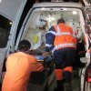 Impact violent între două mașini, în Dâmbovița! Un bărbat de 55 de ani, transportat la spital pentru îngrijiri medicale