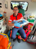 Momente de fericire pentru o mămică tânără din Dâmbovița! A născut în ambulanță un băiețel