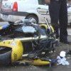 Patru mașini și o motocicletă, implicate într-un accident violent În Dâmbovița! Două persoane au fost evaluate medical