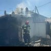 Incendiu cu degajari mari de fum in municipiul Tulcea! De la ce a pornit focul (GALERIE FOTO)