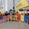 Moment istoric: Dupa 20 de ani, prima cursa aeriana directa Romania-SUA a aterizat la New York (GALERIE FOTO)