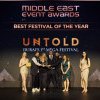 Untold Dubai a fost desemnat festivalul anului in Orientul Mijlociu in 2024 (FOTO)
