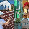 FOTO. Color The Village: număr record de participanți, într-un sat de poveste din Timiș