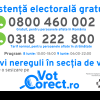 Telverde pentru asistență și platformă online pentru sesizarea neregulilor în ziua alegerilor, disponibile românilor
