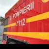 Un autocamion a luat foc la Bucium: Intervin pompierii din Câmpeni