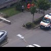 Accident Cluj: O mașină a ajuns într-un stâlp pe strada Dorobanților. O persoană a fost transportată la spital - FOTO