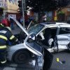 Accident pe strada Corneliu Coposu din Cluj-Napoca. Un bărbat a rămas încarcerat- FOTO