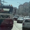 ,,Acum a venit din Anglia!” Un șofer, surprins pe contrasens într-un giratoriu din Cluj - VIDEO/FOTO