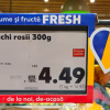 Cluj: ,,Anomalie” la un supermarket din Mănăștur! Legumele românești ,,de la noi, de-acasă” au venit chiar din Italia