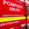 Incendiu pe o stradă din centrul Clujului! O mașină a luat foc, intervin pompierii