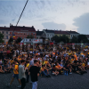 Mii de clujeni, adunați în Piața Unirii pentru a urmări meciul România-Belgia. Atmosfera e de vis!!!!/Hai, România! FOTO/VIDEO