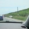 O șoferiță de 68 de ani din Cluj-Napoca a adormit la volan și a provocat un accident la intrarea în Gherla FOTO VIDEO