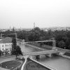 Știai că podul de lângă hotelul Napoca a fost primul pod de lemn peste Someș? A trecut prin multe degradări și reconsolidări de-a lungul timpului - FOTO