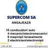 Supercom, compania care are grijă de curațenia Clujului, are disponibile 22 de posturi de șoferi, mecanici,mașiniști și electricieni- Vezi cerințele