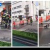 Incident în Bacău: O trotinetă electrică a luat foc în zona centrală a orașului – VIDEO