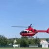Un pacient cu infarct miocardic, transportat cu elicopterul de la Buhuși la Iași