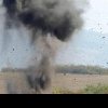 Distrugere de muniţie în poligonul cu destinație specială de distrugeri din zona Bârcea Mică