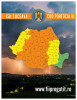 Cod portocaliu de ploi torențiale cu grindină și vijelii pentru județul Suceava până miercuri la ora 10.00