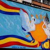 Simbolul solidarității europene, pictură murală inaugurată la Cernăuți!