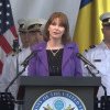 Ambasadoarea SUA în România, Kathleen Kavalec, discurs în română la recepția de Ziua Independenței: Angajamentul nostru faţă de România este de neclintit