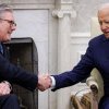 Președintele Joe Biden l-a primit la Casa Albă pe Keir Starmer, noul premier britanic: „Suntem cei mai buni aliaţi din lume”