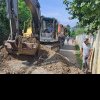 Lucrări de modernizare reluate pe trei străzi din Sângeorgiu de Mureș