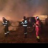 Incendiu devastator la o fermă din Cluj, 600 de porci au ars de vii - GALERIE FOTO