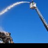 La aproape o săptămână de la izbucnirea incendiului la Oltchim, pompierii încă se chinuie să stingă focul VIDEO