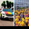 Mobilizare impresionantă înaintea meciului România-Olanda. Coloane întregi de mașini românesti se îndreaptă spre Munchen. Orașul, inundat de o „mare galbenă”